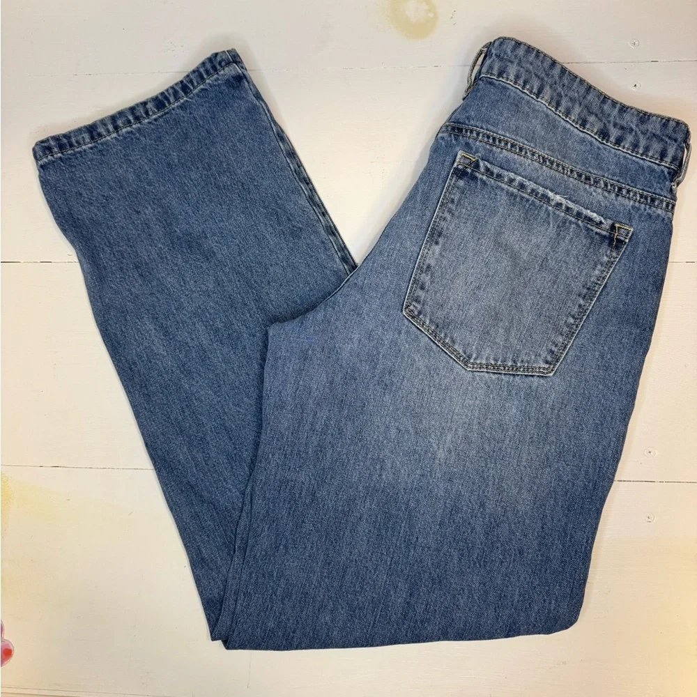 Empyre Zia Vintage Straight Leg Blue Jeans %100 Cotton Women’s Size 4 - Picture 13 of 16